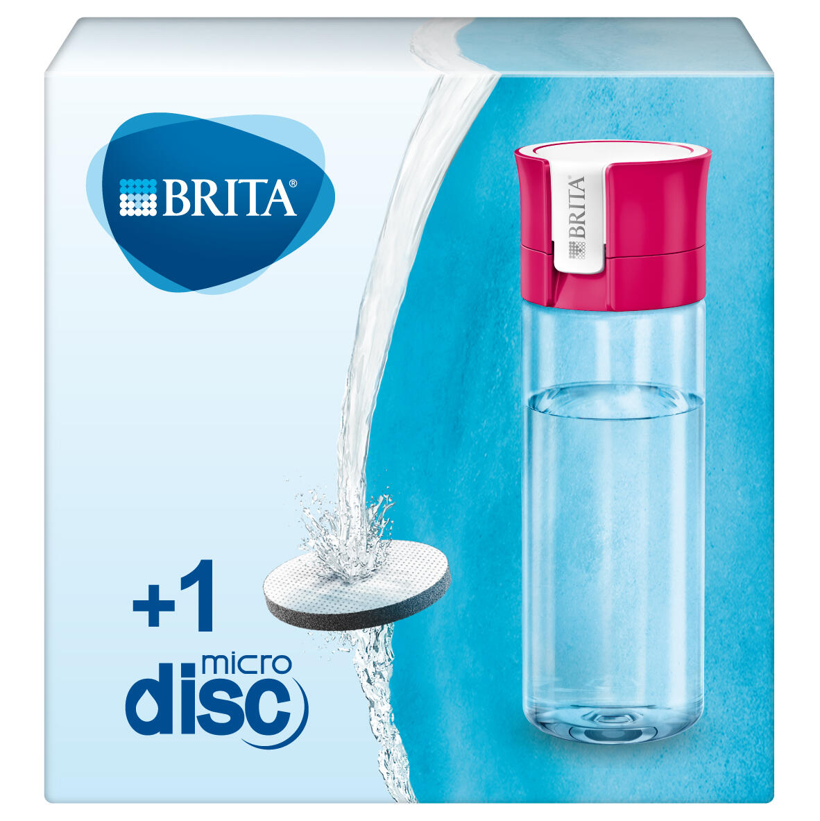 Brita Fill&Go Bottle Filtr Lime Butelka filtrująca wodę Limonka, Przezroczysty, Drinking bottle 4006387061265