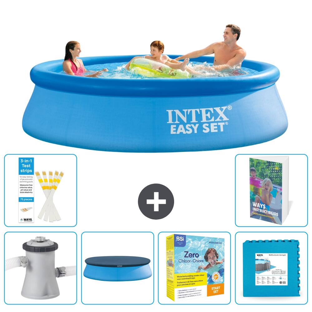 INTEX Basen Easy Set Okrągły - 305x76 cm - 7-częściowy S276