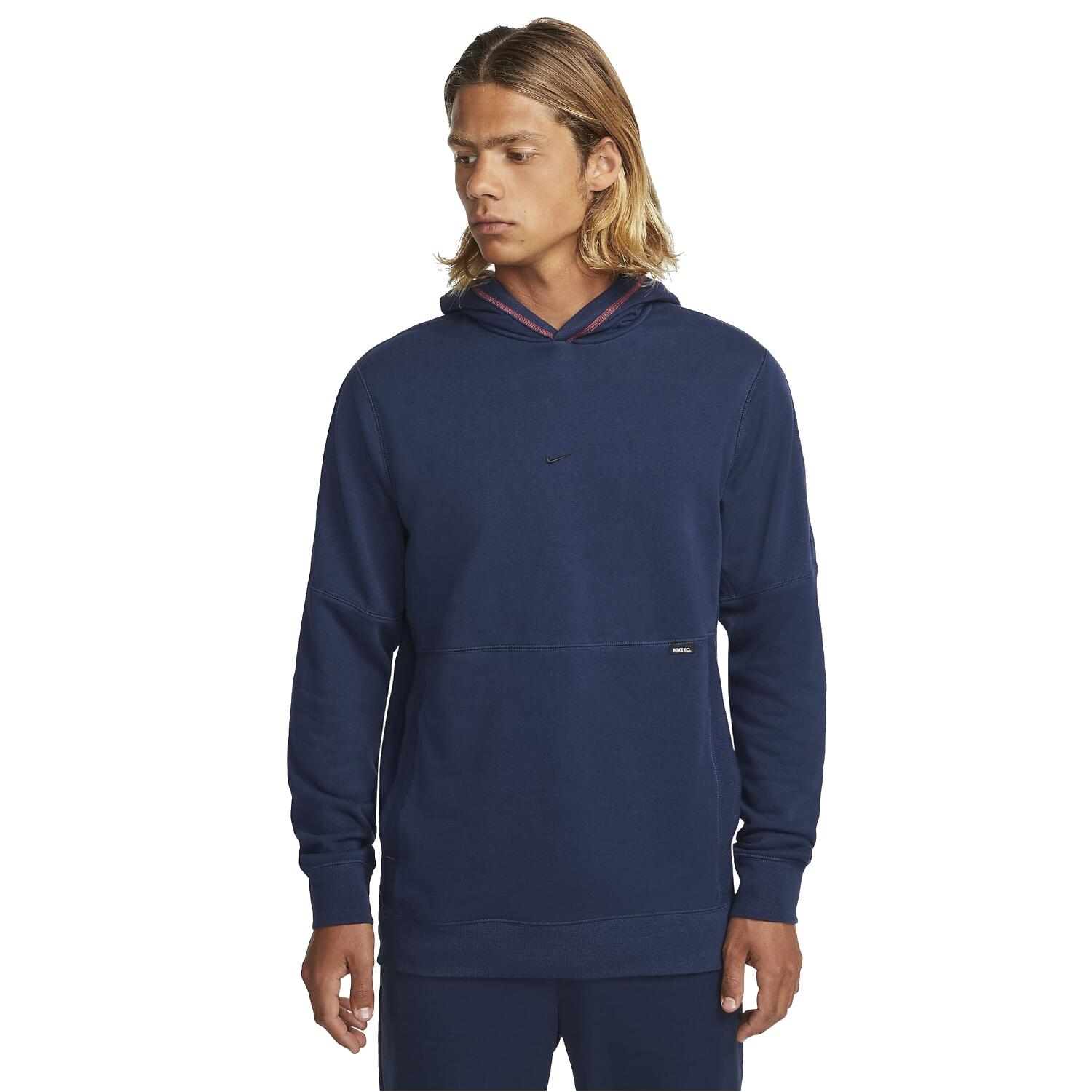 Nike FC Fleece Hoodie DC9024-410, Mężczyzna, Bluza, Granatowy