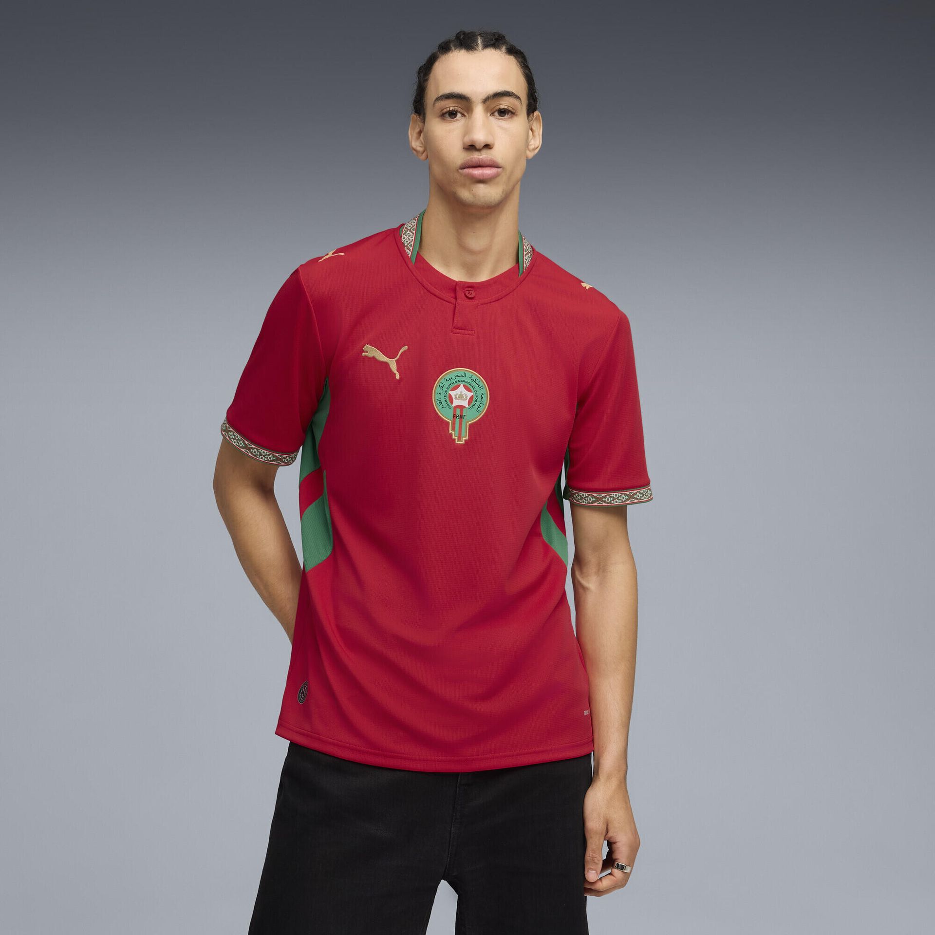 Męska koszulka domowa Maroko 2026 PUMA