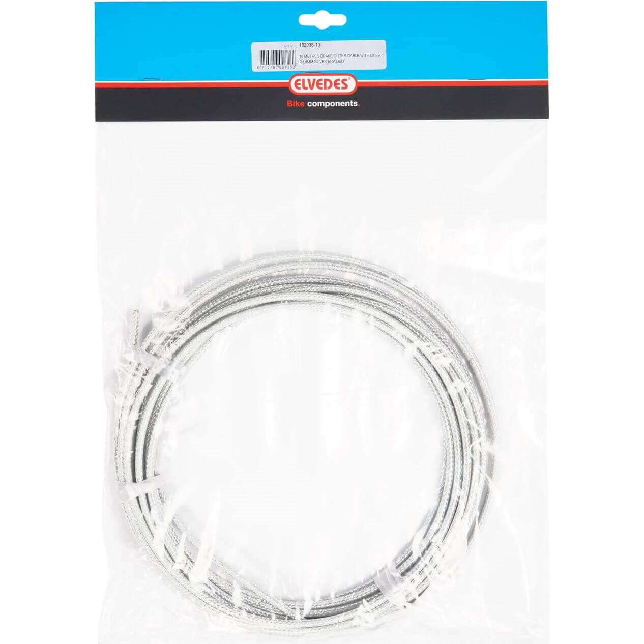 Elvedes pancerz hamulcowy 5 mm srebrny 10 m (182038-10)