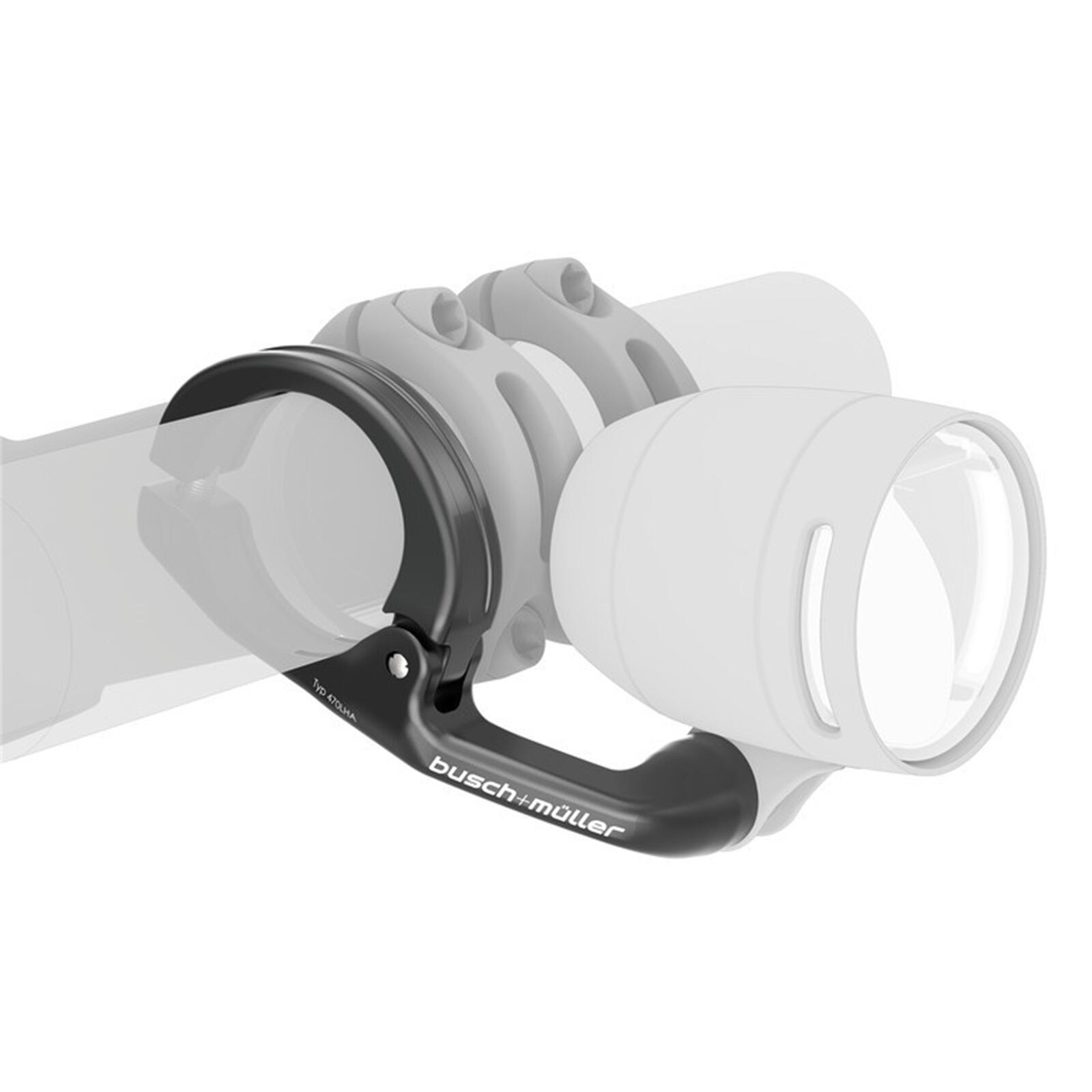 Busch + Müller Busch + Müller Front Light Bracket 25,4-31,8mm  2022 Akcesoria do oświetlenia rowerowego 20.397-1