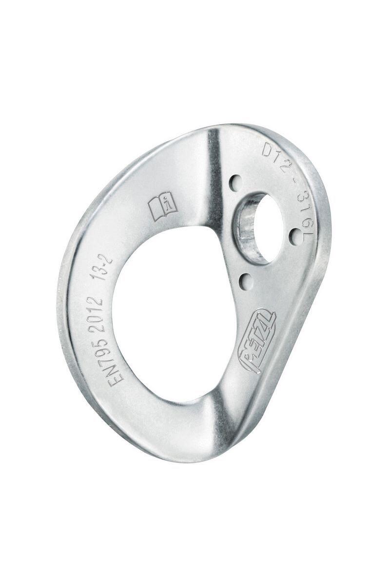 Petzl Coeur Stainless stal nierdzewna kołnierz (20er Pack), szary, 12 mm P36AS 12