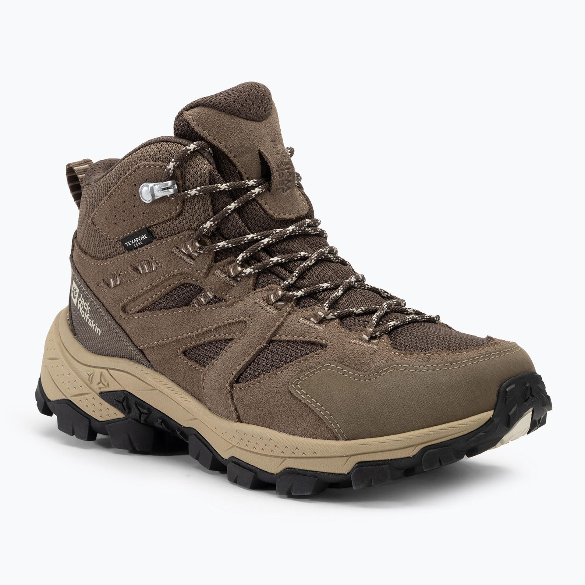 Jack Wolfskin Trekkingi Vojo Tour Texapore Mid W A62071 Brązowy