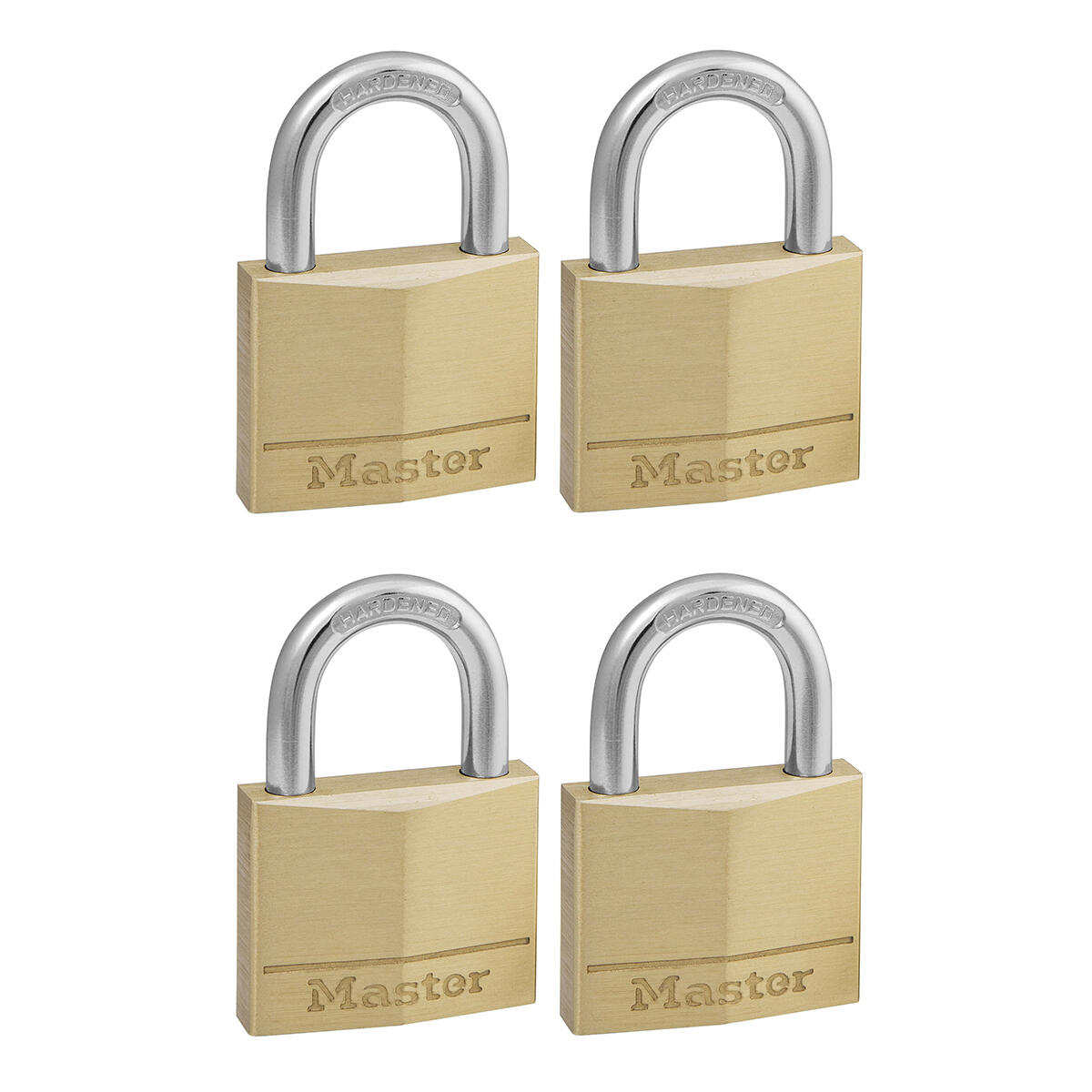 Master Lock 150eurqnop  4 Kłódka z mosiądzu 50 MM 150EURQNOP
