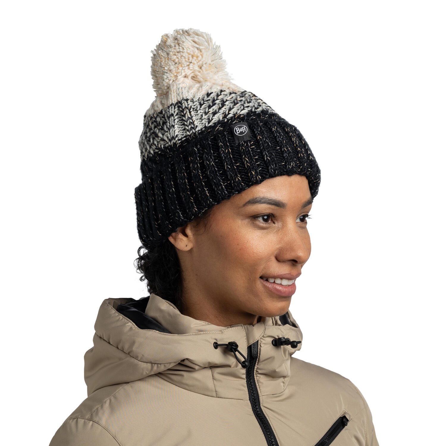 Czapka BUFF KNITTED & FLEECE BAND BEANIE AKNA