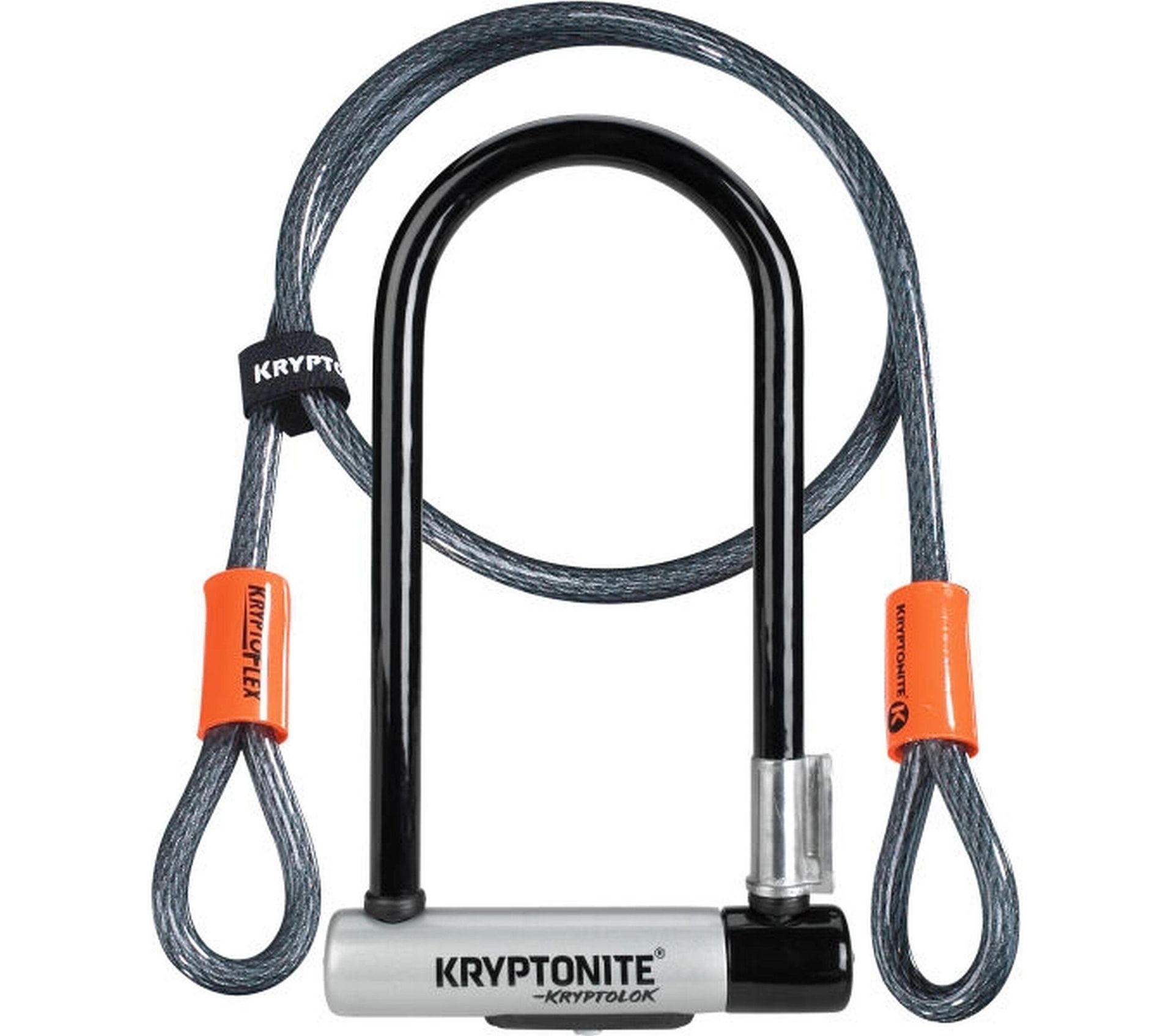 Kryptonite kryptograficznych Lok Standard zapięcie rowerowe + kryp toflex 2017 przewód 001966