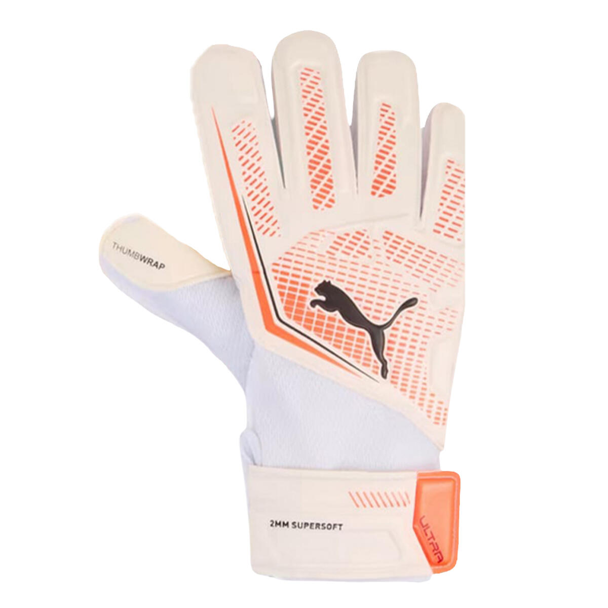 Rękawice bramkarskie Puma Ultra Play RC kremowo-pomarańczowe 41952 06 - 7