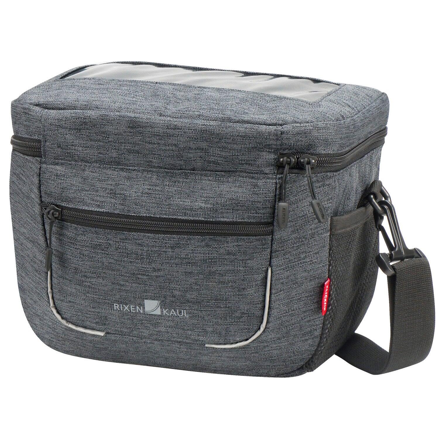 KlickFix KlickFix Aventour City Handlebar Bag, szary  2022 Torby na kierownicę