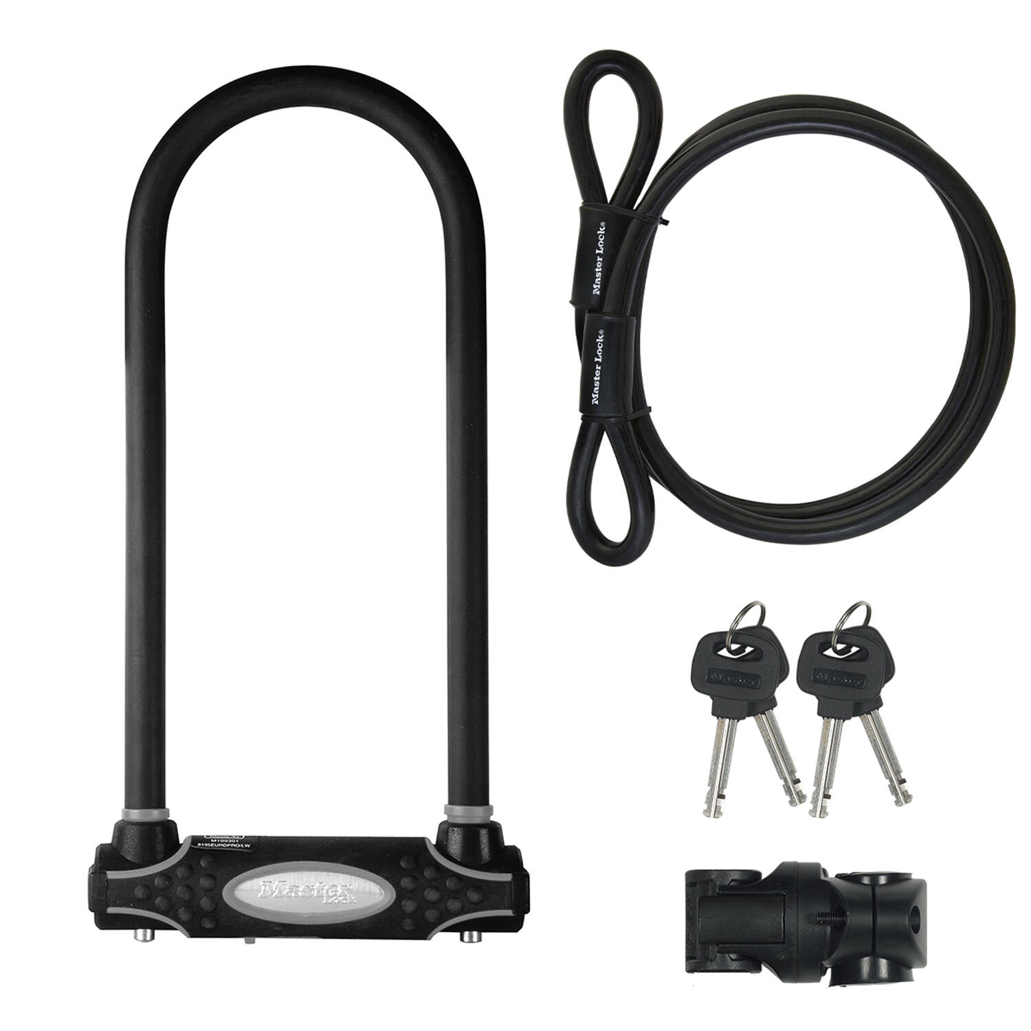 Master Lock Bügelschloss 8285lw, czarna, fa003550185 LKM8285