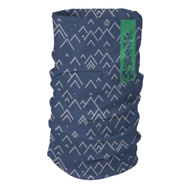 Bandana SINNER Into The Mountains, niebieska, unisex