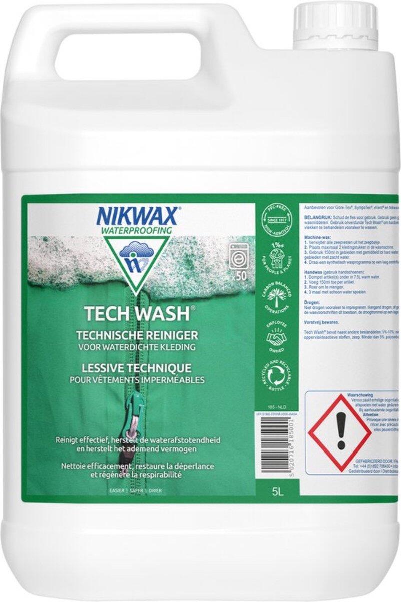 Nikwax Środek czyszczący do przeciwdeszczowej odzieży i sprzętu Tech Wash 5L roz uniw