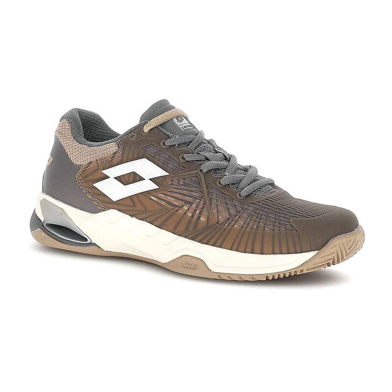 Męskie buty tenisowe Lotto Mirage 100 II Clay Cool Gray 10U/Silver Metal 2/Irish Beige EUR 45