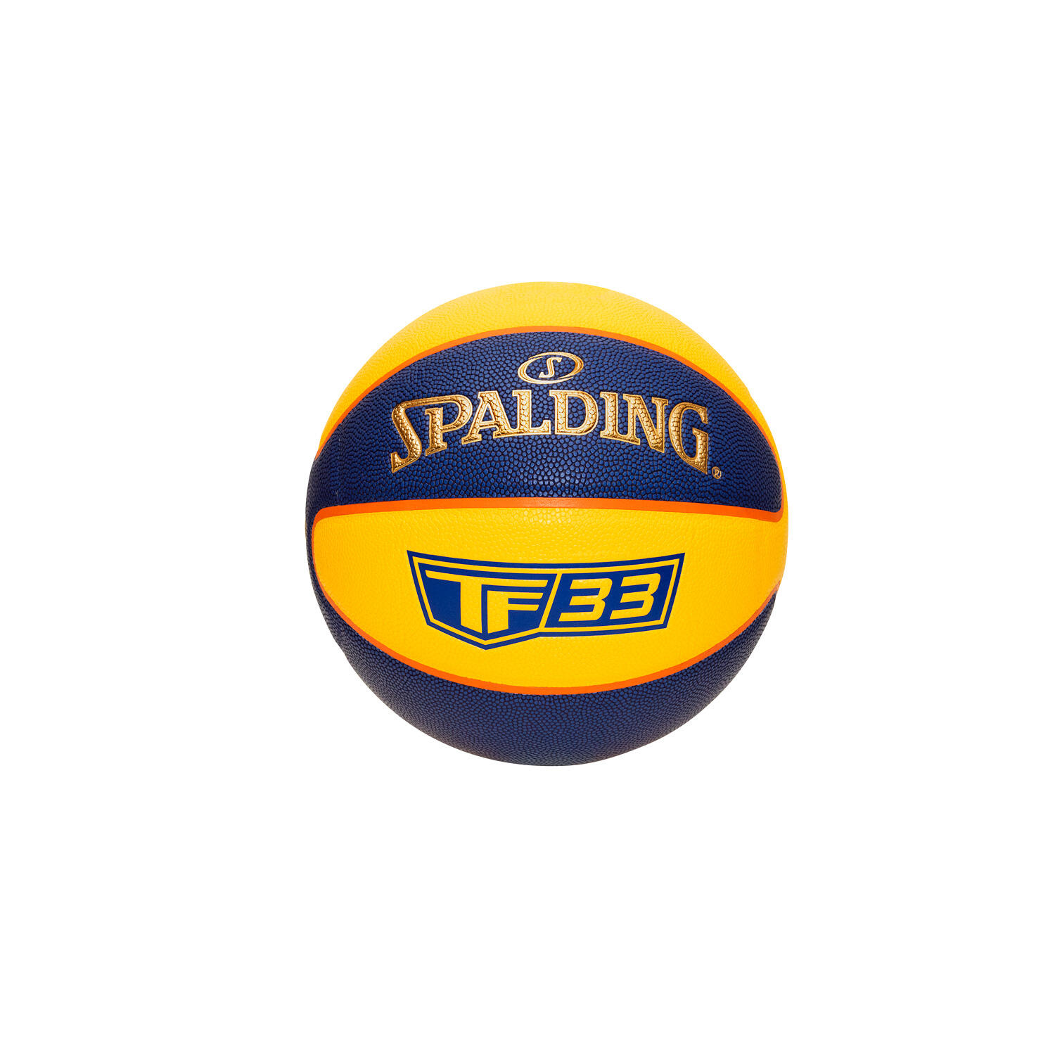 Spalding Piłka do koszykówki TF-33 game ball streetball 3x3 + Pompka tłokowa Axer do piłek z igła TF 33