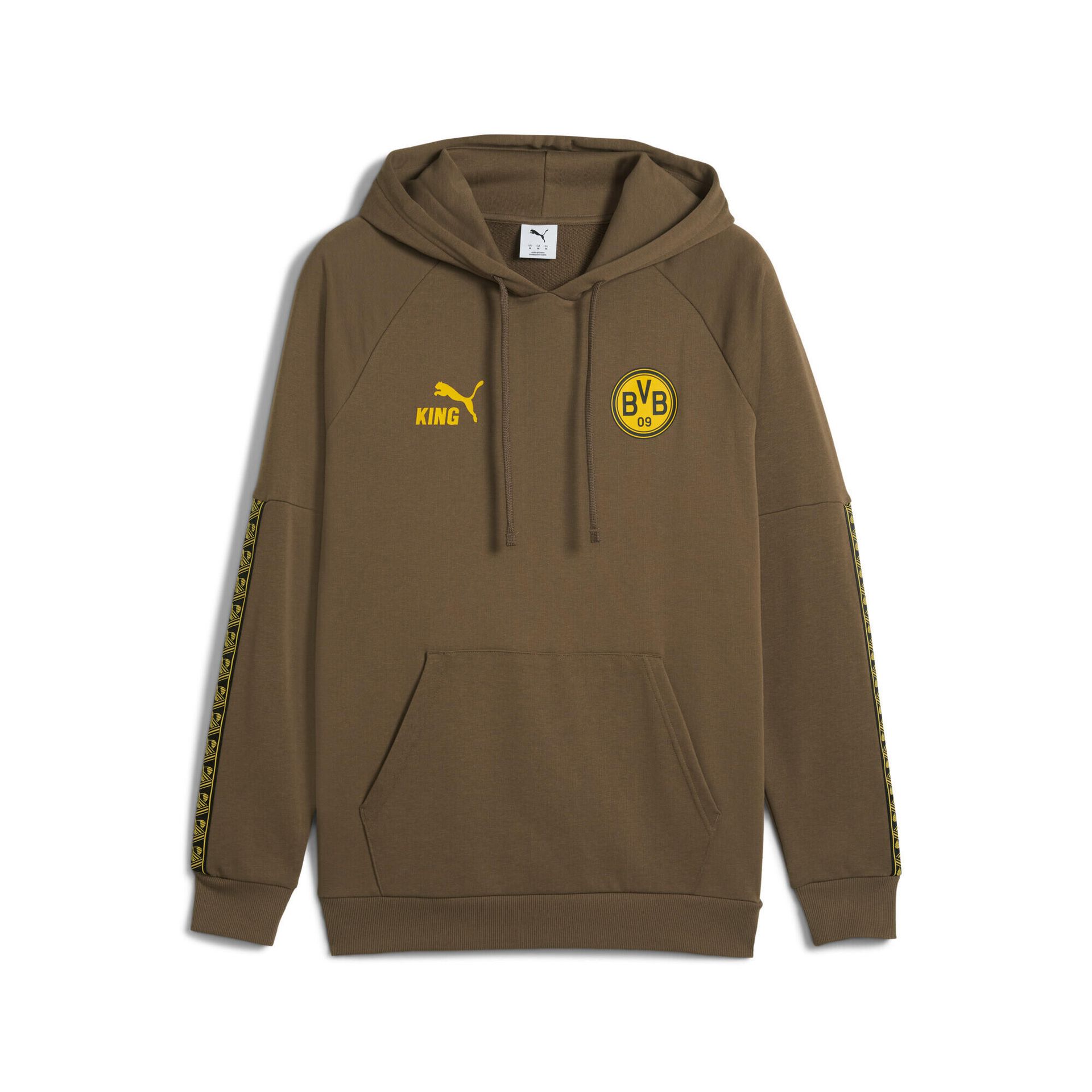 Męska bluza z kapturem Borussia Dortmund KING PUMA