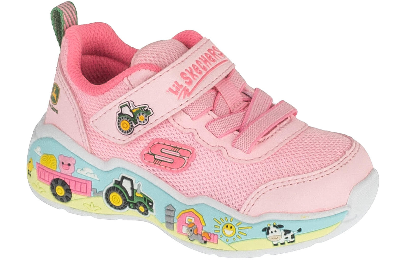 Buty sportowe Sneakersy dziewczęce, John Deere: Play Scene - Farm Girlie