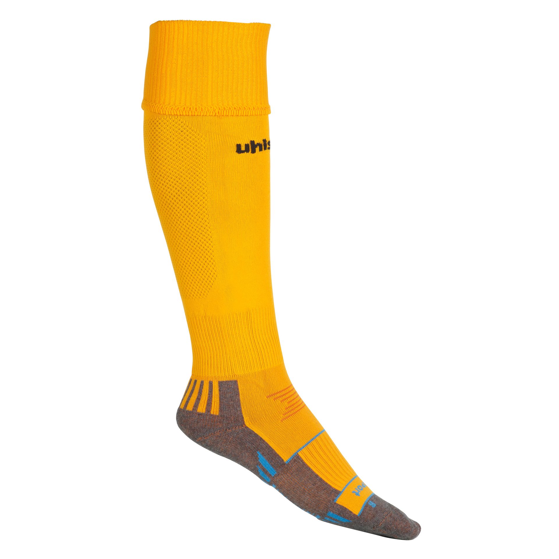 Uhlsport odzież Teamsport Team Pro Player stutzenstruempfe, wielokolorowa 100369113_orange/schwarz_37-40