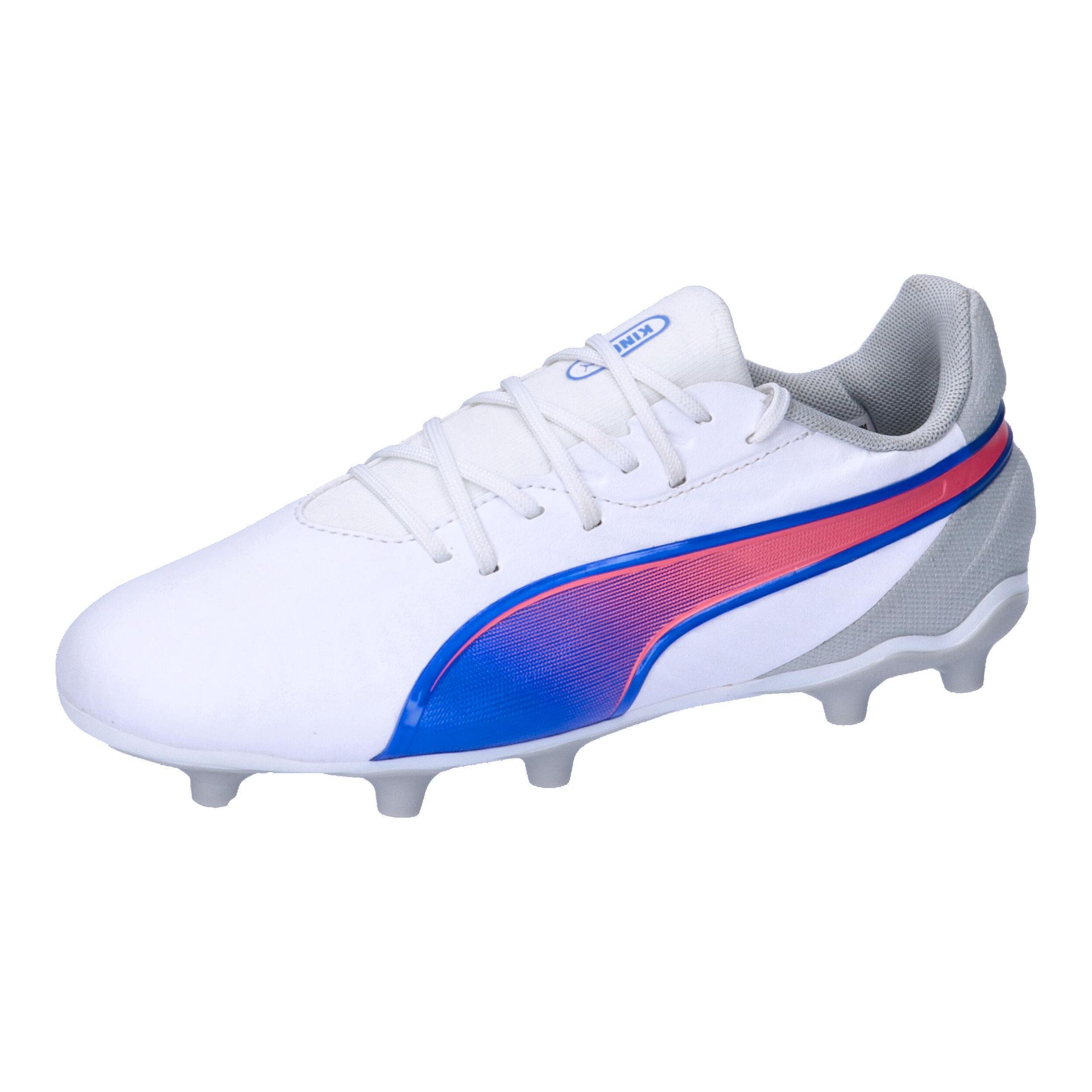 Buty Puma KING Match Jr FG/AG 108048-02 biały 37 1/2