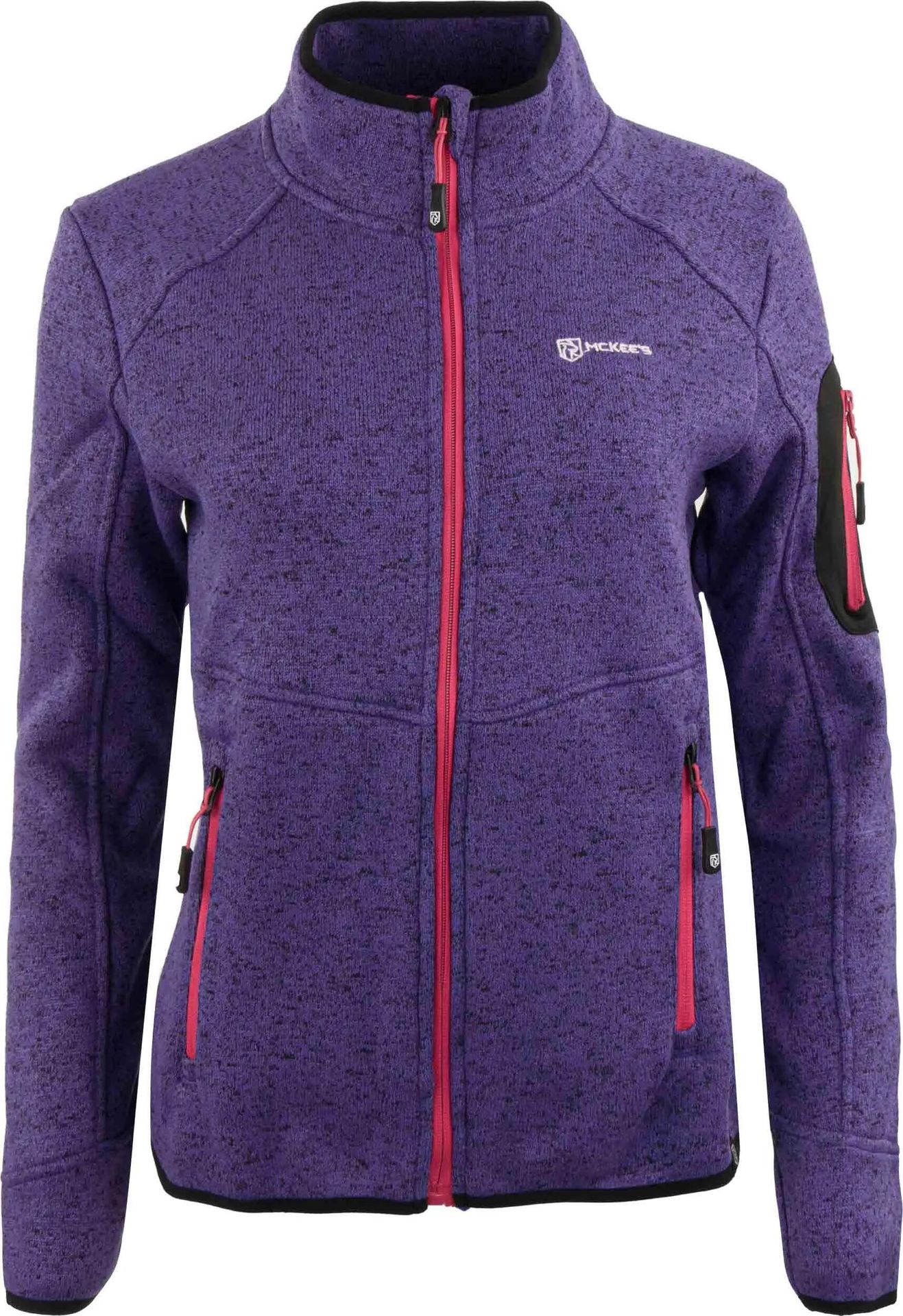 Bluza damska Mckees Canzoi fioletowo-melanżowa
