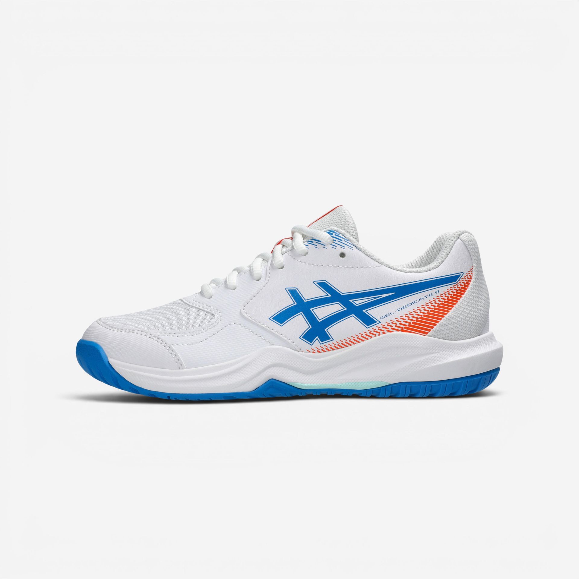 Buty tenisowe dla dzieci ASICS Gel Dedicate 9 GS na każdą nawierzchnię sznurow.