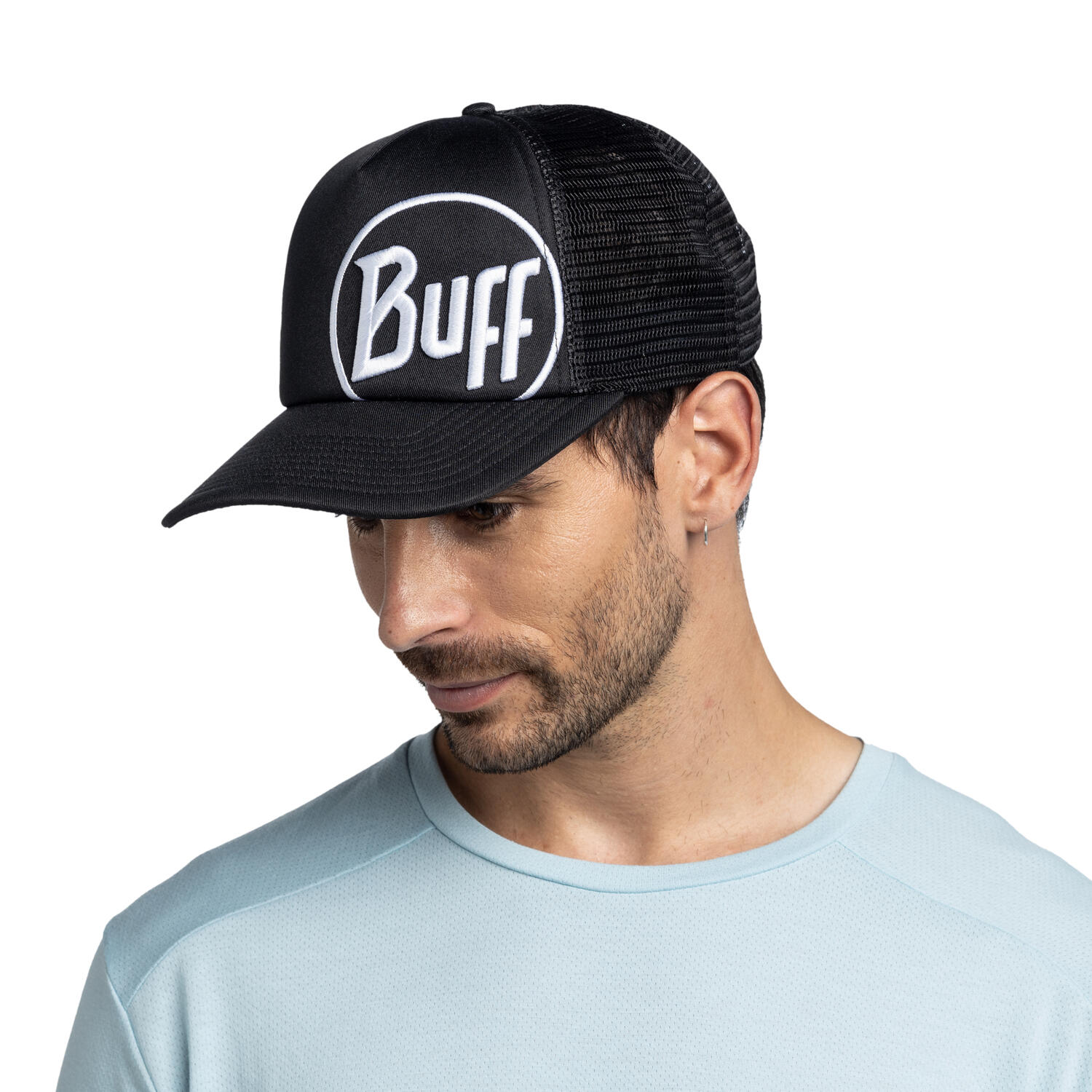 Czapka z daszkiem Trucker Logo Black