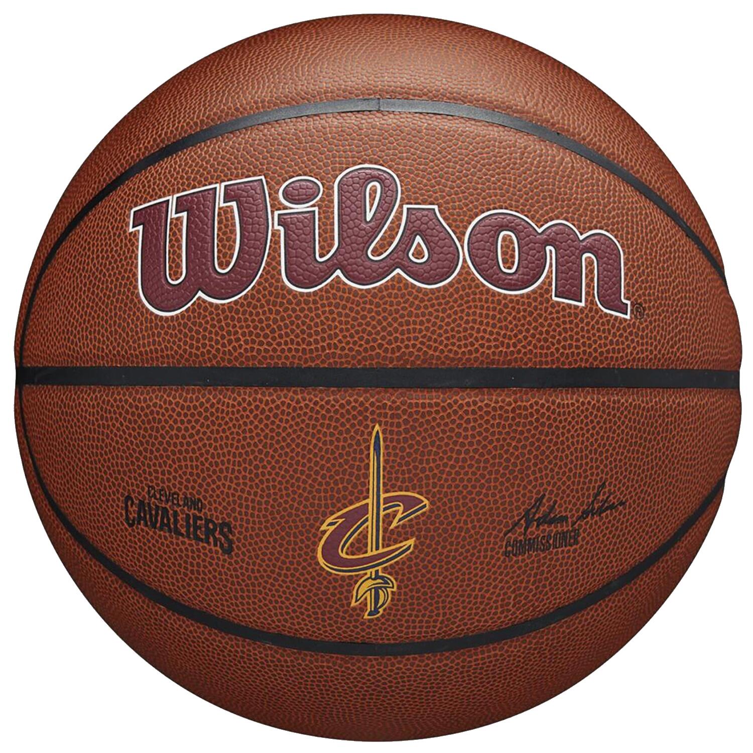 Wilson Team Alliance Cleveland Cavaliers Ball WTB3100XBCLE, unisex, piłki do koszykówki, Brązowe