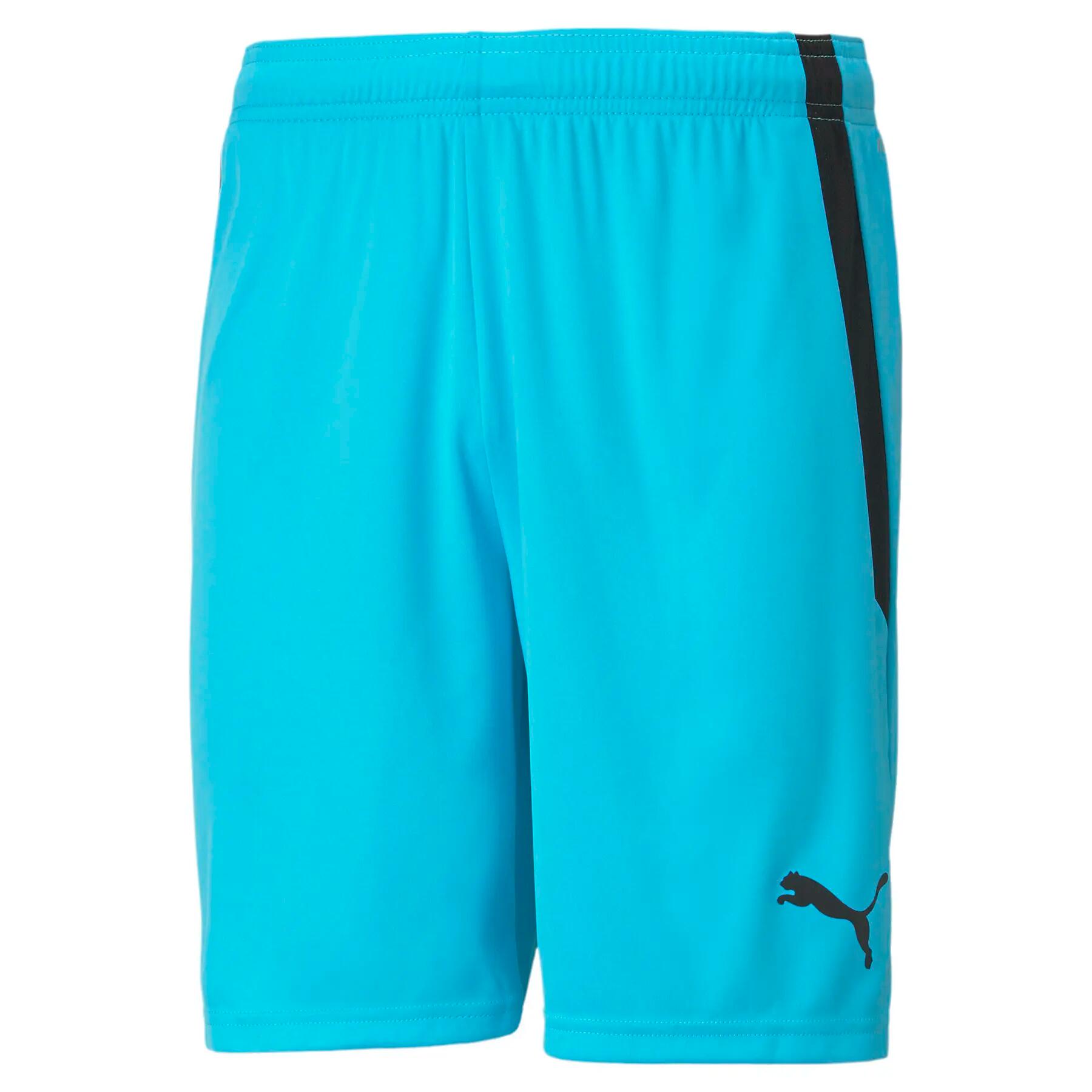 Puma Spodenki męskie Puma teamLIGA błękitne 704924 40 S
