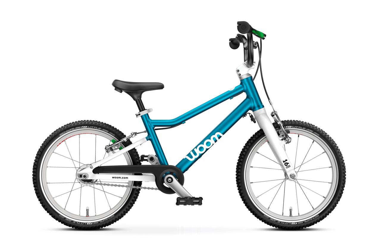 Rower dziecięcy Woom 3 Automagic GO Metallic Blue