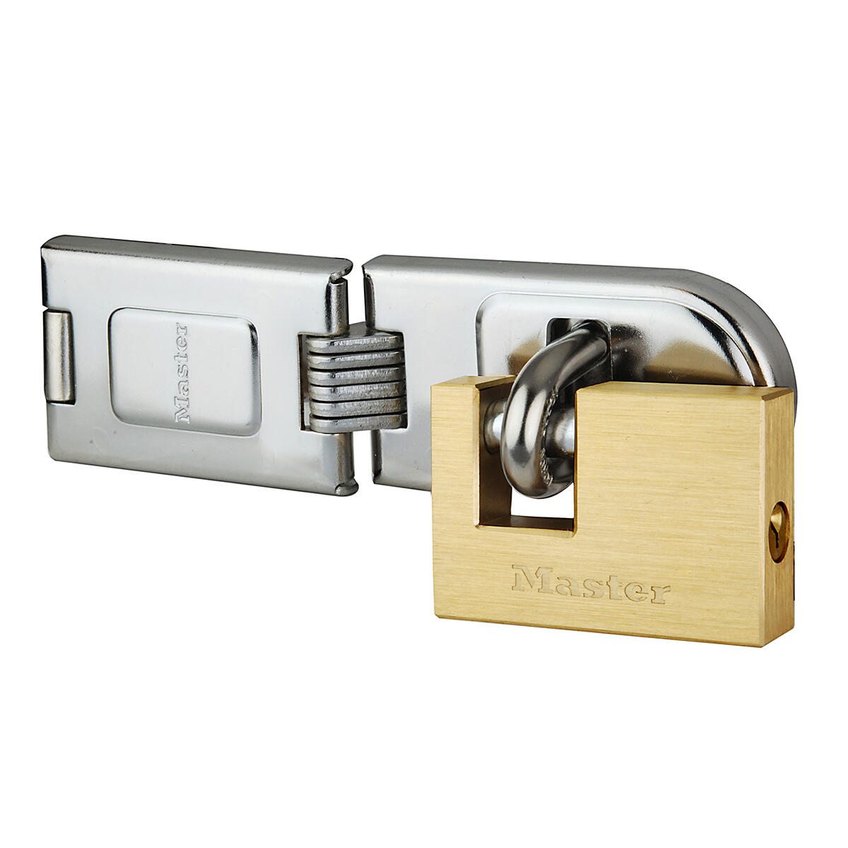 Master Lock 606720eurd  Vorteilspack: zasuwa do drzwi + koszyczek na mosiądz kłódka 606720EURD