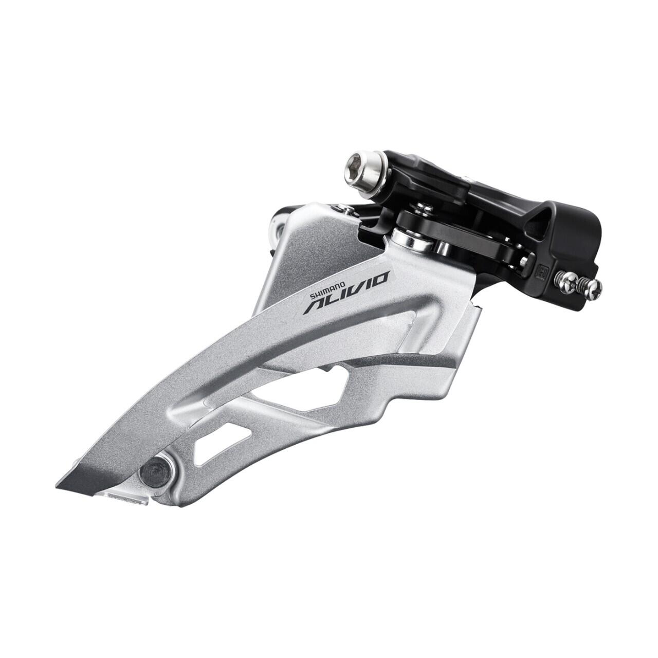 Shimano Shimano Alivio FD-M3100 Front Derailleur 3x9-speed Mid-Clamp Side-Swing 34,9mm 2020 Przerzutki MTB przednie E-FDM3100MX6