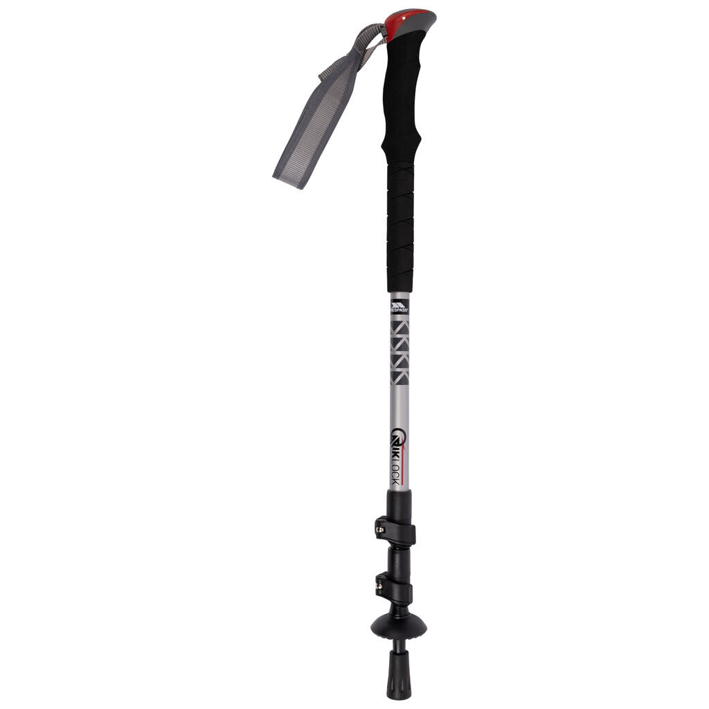Kij Trekkingowy Qiklock 63,5-135cm (1 Sztuka) Trespass