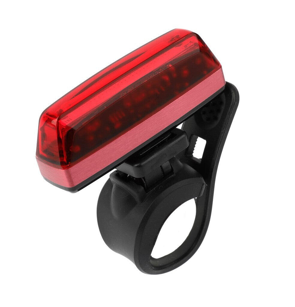 IkziLight Światło tylne LED USB Czarny/czerwony