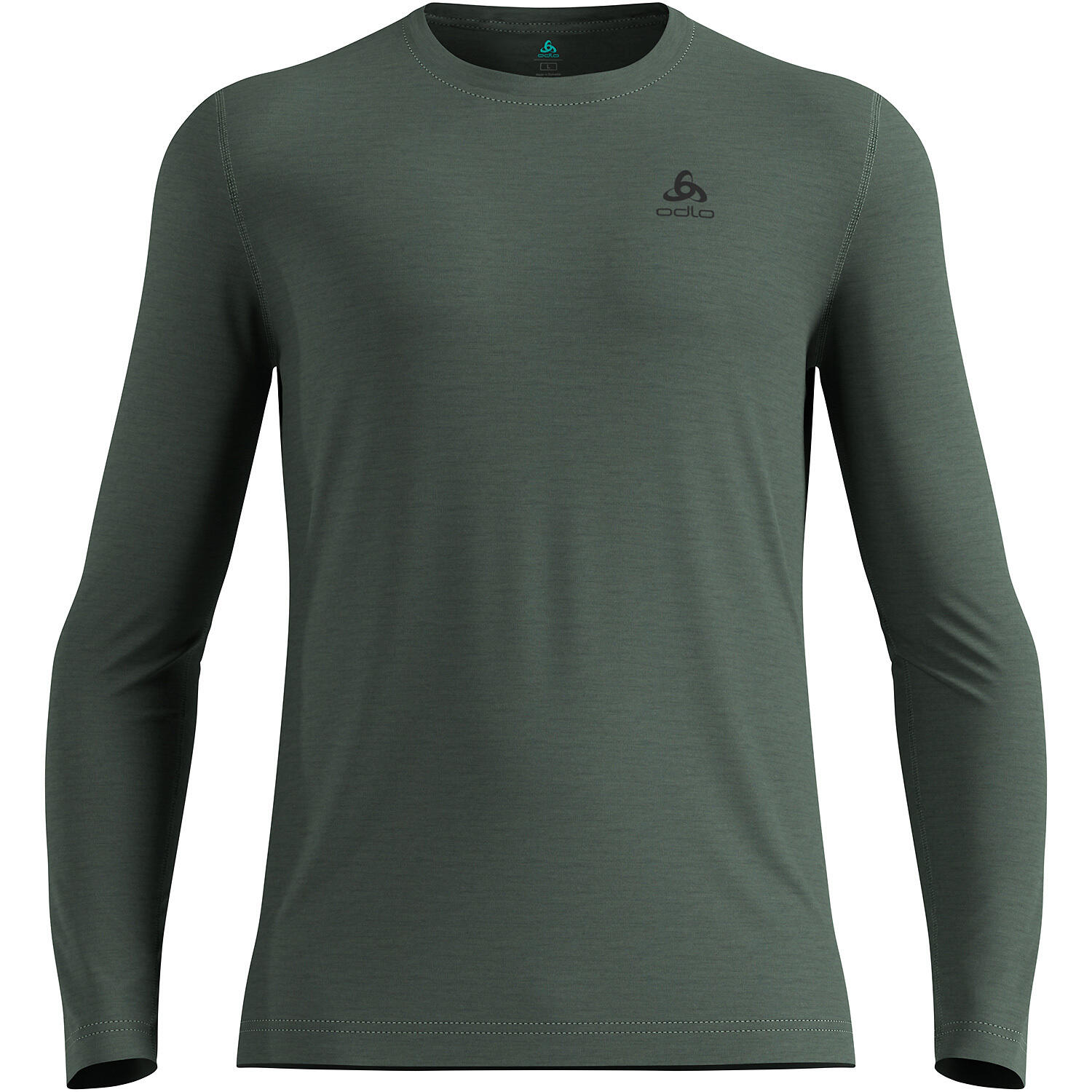 Bielizna termoaktywna z krótkim rękawem Odlo BL TOP crew neck l/s MERINO 160 roz. L Niebieska
