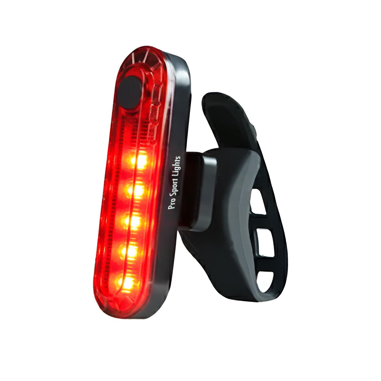 Tylne światło czerwone 50 lumenów Lampka rowerowa LED