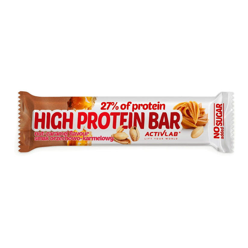 Activlab UNIPRO Baton Proteinowy High Protein Bar nugatowo-karmelowy, 49g