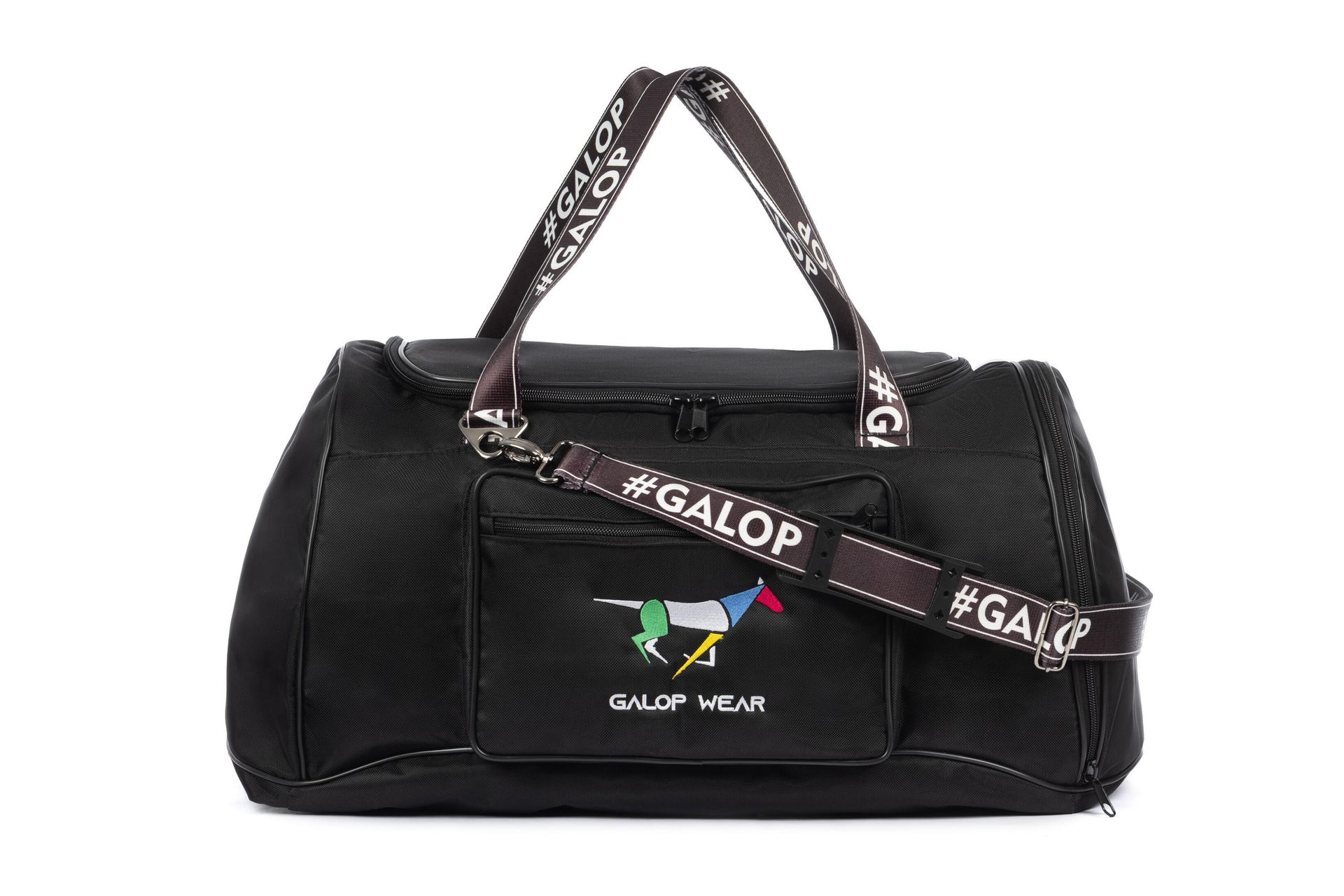 Torba jeździecka GALOP WEAR Black Full Pack na akcesoria i sprzęt konia, jeźdźca