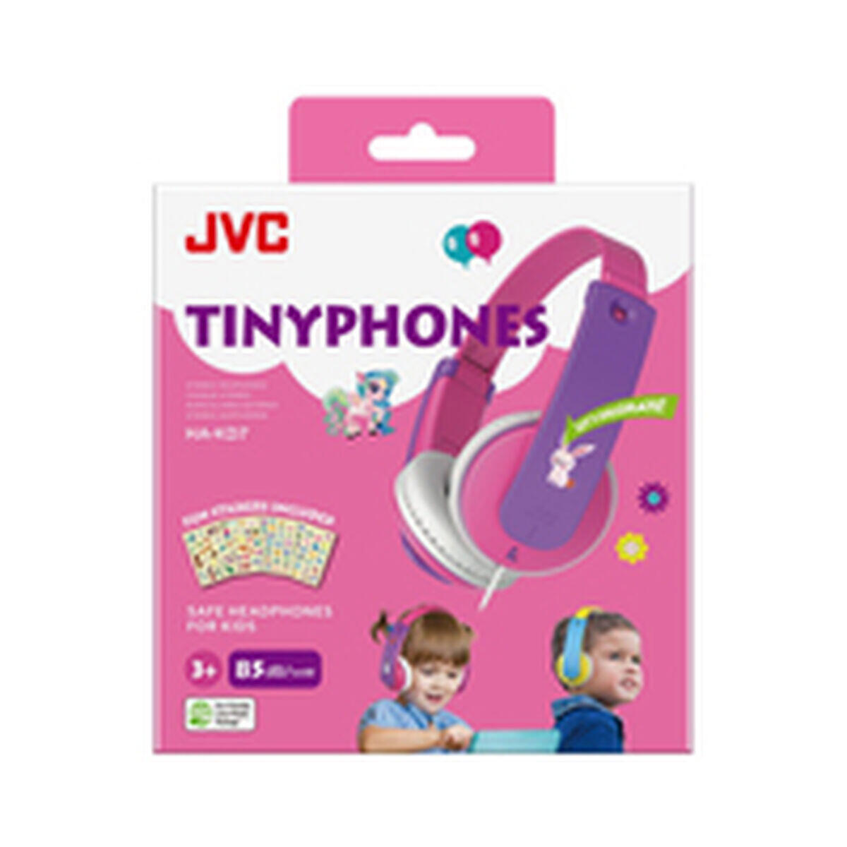 JVC HAK-D7PE różowe