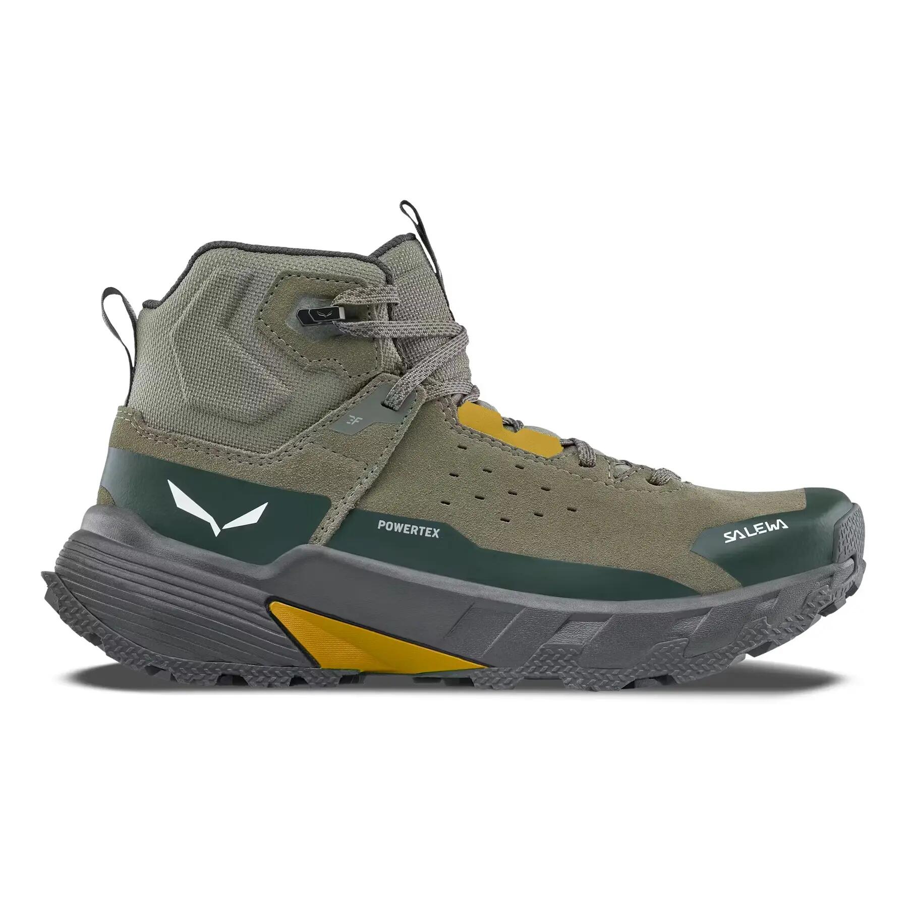 Buty męskie Salewa Pedroc 2 Leather Mid Ptx M Rozmiar butów (UE): 44 / Kolor: zielony