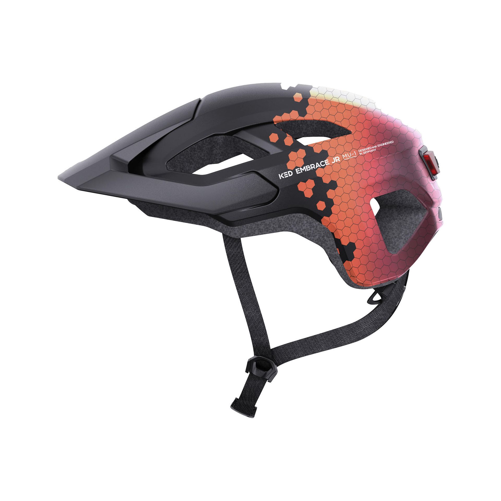 Dzieci - kask rowerowy Embrace Jr., czarny/brązowy