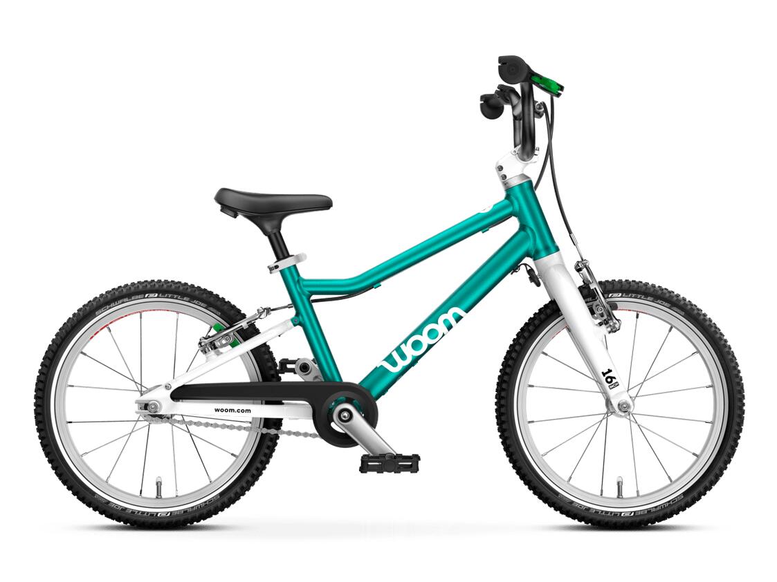 Rower dziecięcy Woom 3 GO Metallic Turquoise