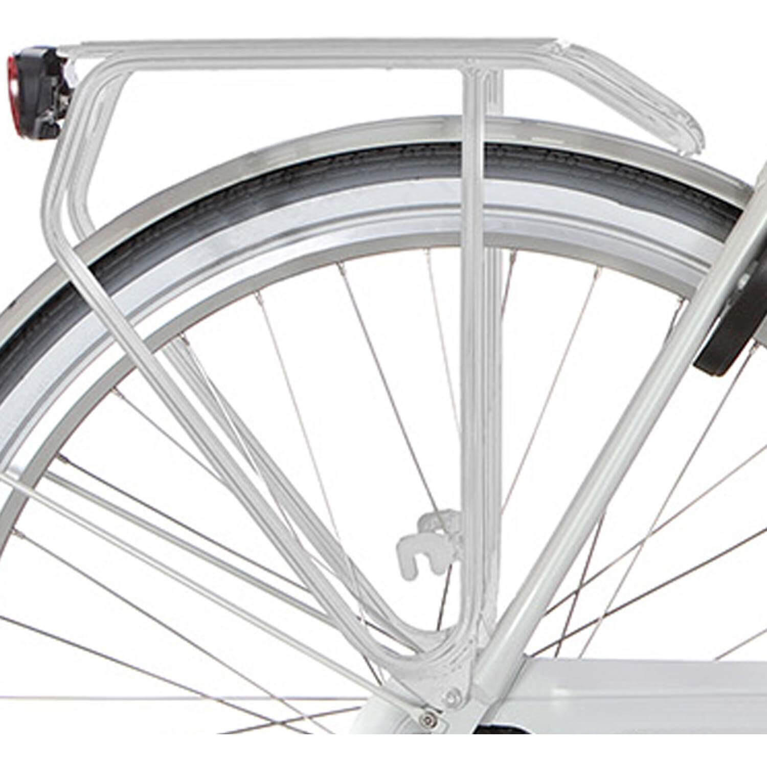 Cortina U5 tylny bagażnik do ram 57/61 cm biały/jasnoszary