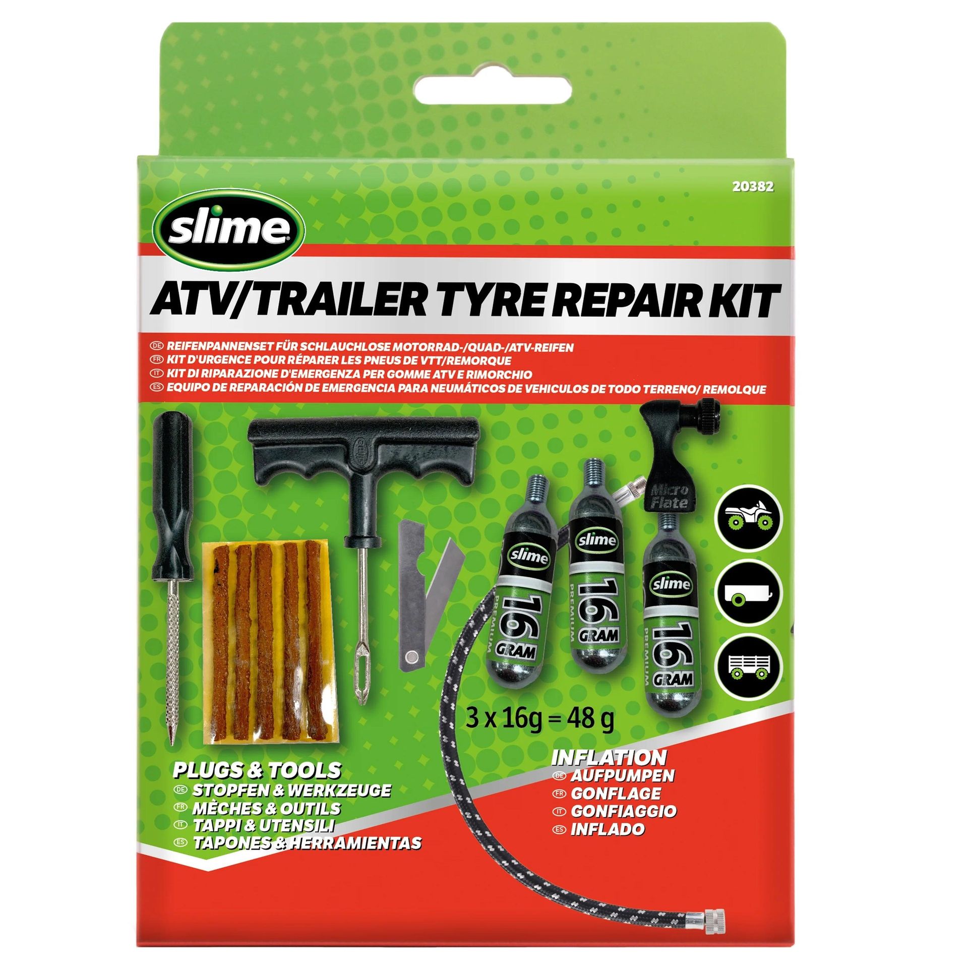 Zestaw naprawczy do opon tubeless Slime