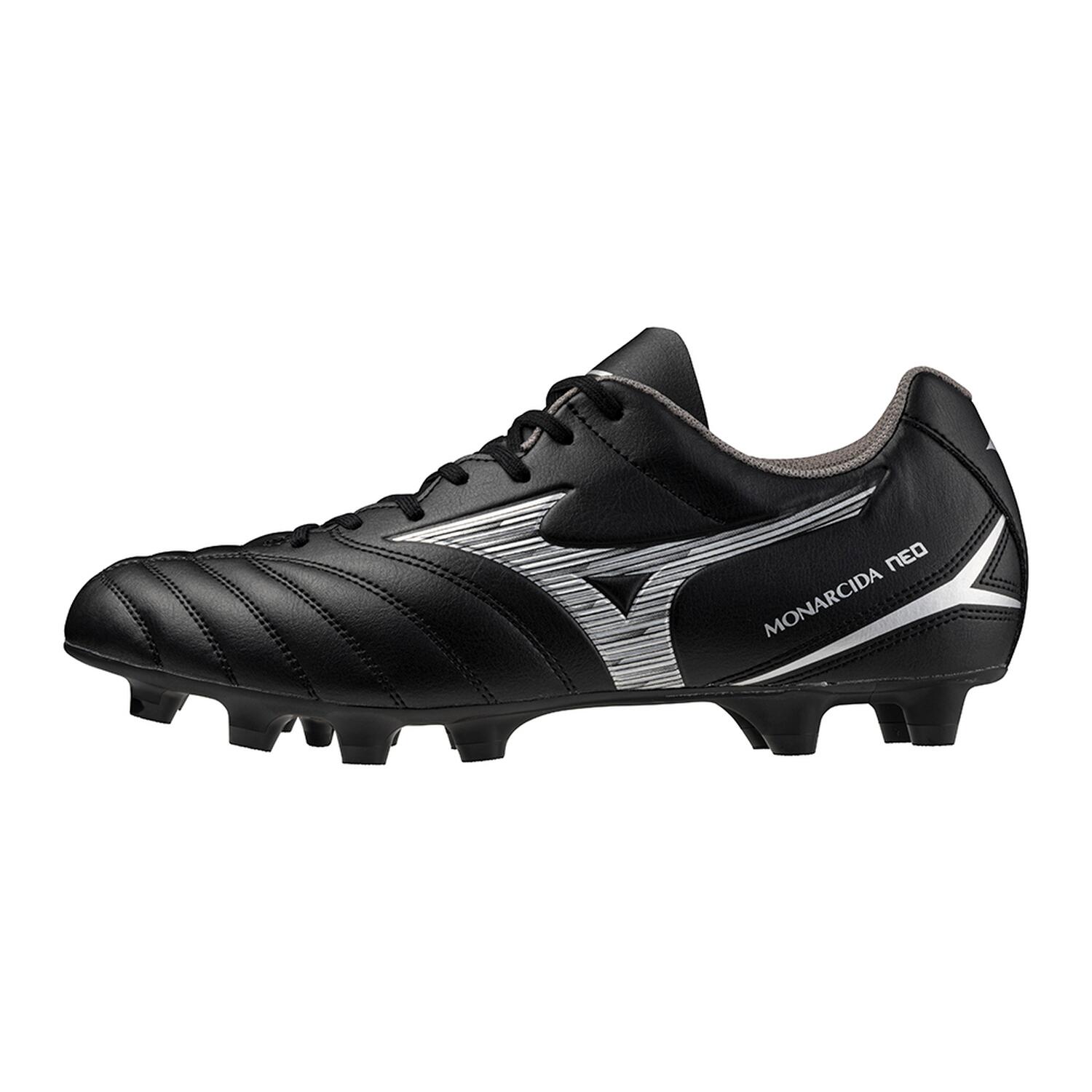 Mizuno Monarcida Neo III FG P1GA242503, Męskie, buty piłkarskie - korki, Czarne