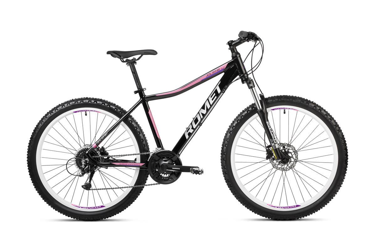 Rower górski MTB ROMET Jolene 6.3 JB D19 26 cali damski Czarno-różowy