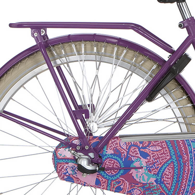 Bagażnik tylny Alpina 24 inch głęboki fiolet