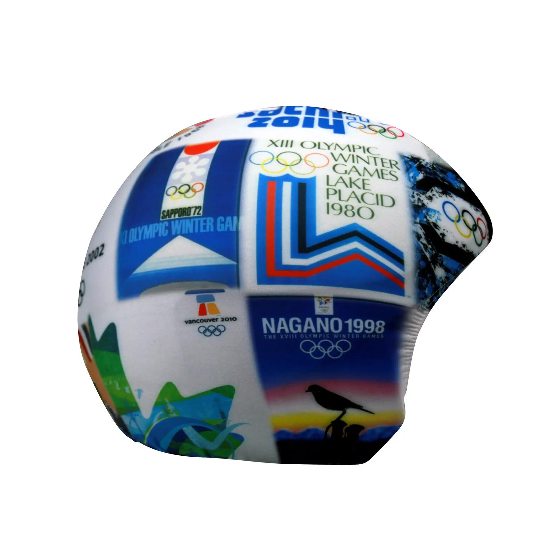 COOLCASC Nakładka na kask COOLCASC Cool Print Winter Olympics