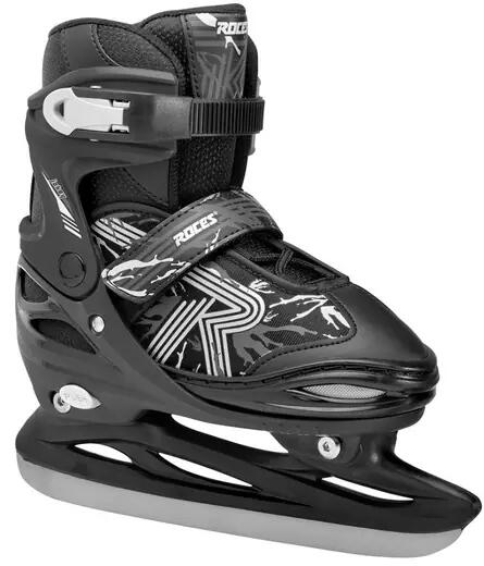 Łyżwy Roces Jokey Ice 3.0 Boy czarno-białe 450707 05 34-37