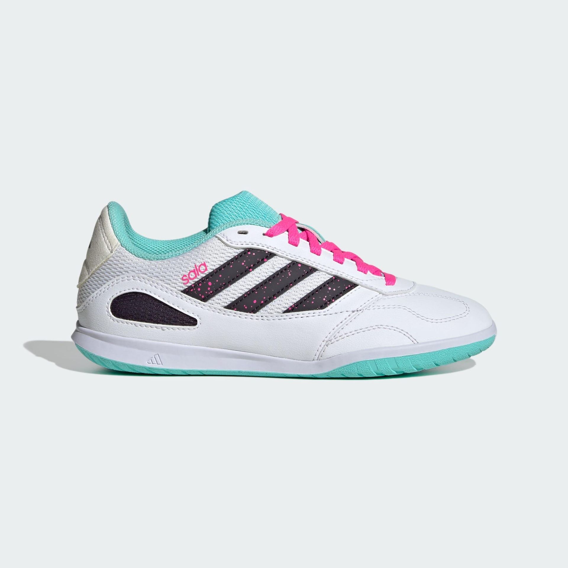 Buty adidas Super Sala III Jr IN JR5400 biały 38 2/3
