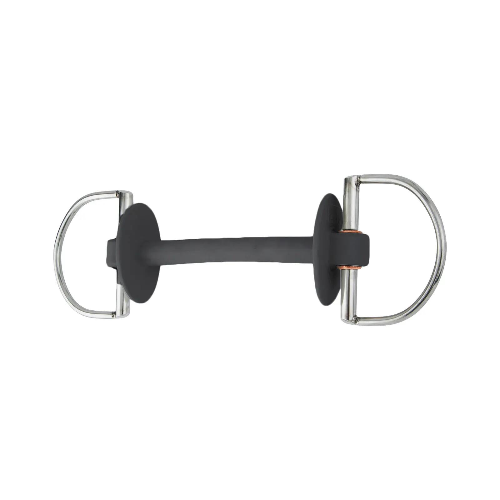 Beris Wędzidło proste gumowe D-RING PRIME 18mm - BERIS - extra soft 65267