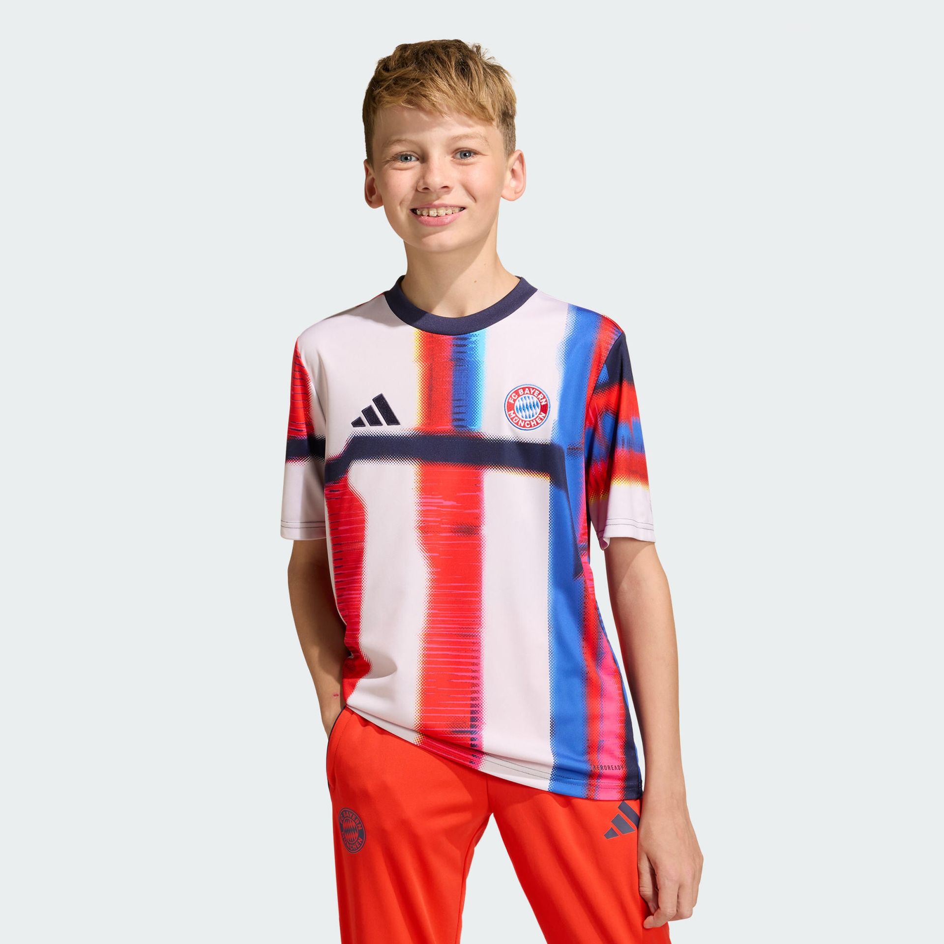 Dziecięca koszulka Fc Bayern SS26 Pre-Match